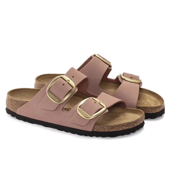 Birkenstock
Arizona Big Buckle-Nubuck Leather
$170 37 US 6-6.5 
Old Rose Nubuck - Picture 3 of 16